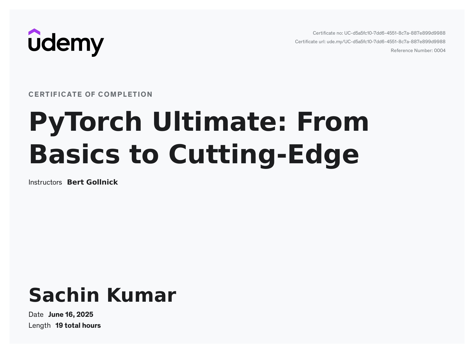 PyTorch Ultimate: From Basics to Cutting-Edge